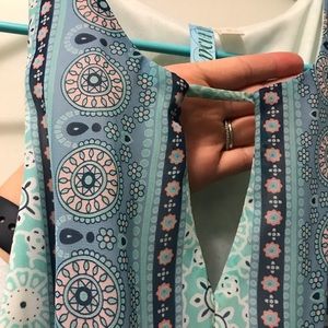 Francesca's Collections Dresses - Patterned Keyhole dress Francesca's Collections Dresses - Patterned Keyhole dress